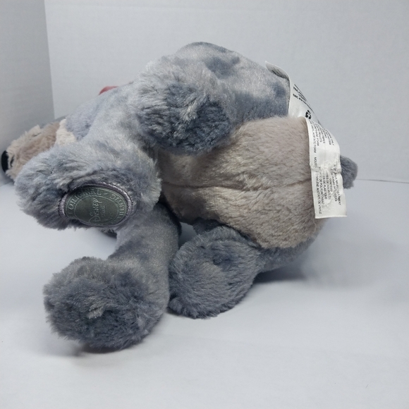 Disney Store Original Plush Tramp Dog Stuffed Animal Lady and the Tramp Gray 17" - Picture 10 of 12